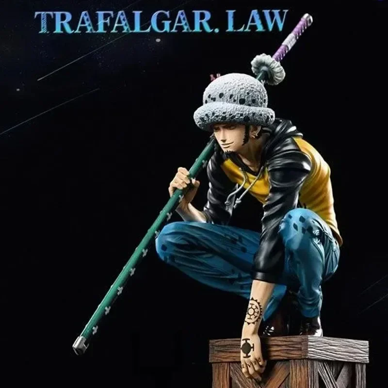21cm/8.2inch One Piece Character Trafalgar D. Water Law PVC Figure