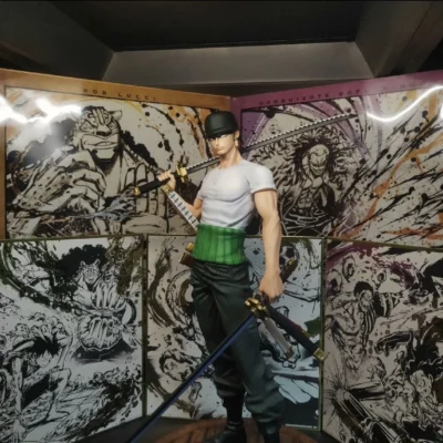 Alternative view of 25cm/9.84in One Piece Figure Roronoa Zoro Figure