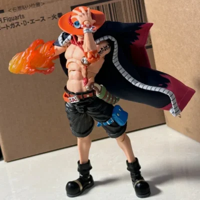 Alternative view of 18CM Portgas D Ace One Piece PVC Figure Toys