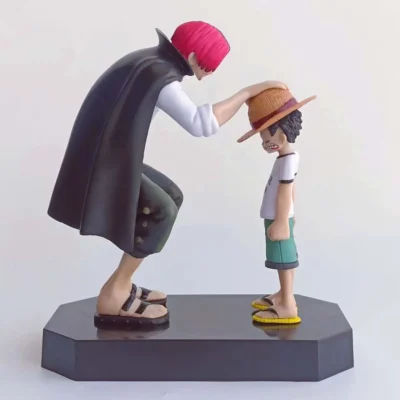 Alternative view of One Piece Four Emperors Shanks Straw Hat Luffy Figure