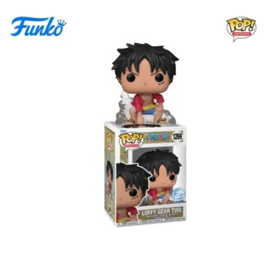 Alternative view of One Piece King Luffy 2nd Gear Toys Figure