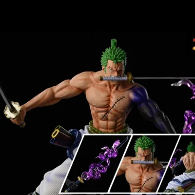 Alternative view of New 20cm One Piece Roronoa Zoro Action Figure