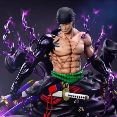 Alternative view of 25cm One Piece Zoro Sky Painting Roronoa Zoro Figure
