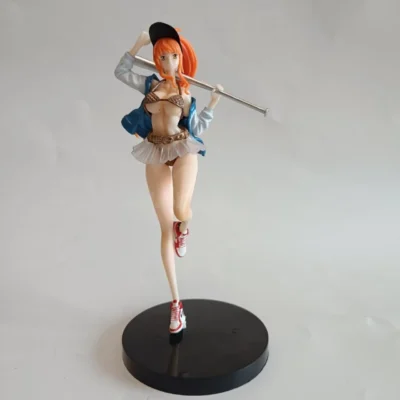 Alternative view of One Piece Boa Hancock Nico Robin Nami Anime Figure Beautiful Girl