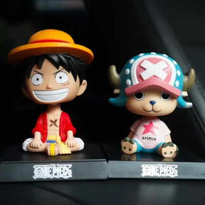 Alternative view of One Piece Shaking Head Auto Interior Kawaii Tabletop Ornament