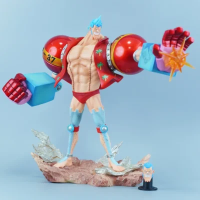 Alternative view of 28.5cm/11.22in One Piece Figure FrankyFigures Pvc Statue