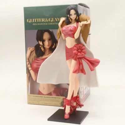 Alternative view of 25CM One Piece Boa Hancock Figure Glitter & Glamours Christmas Style Figure